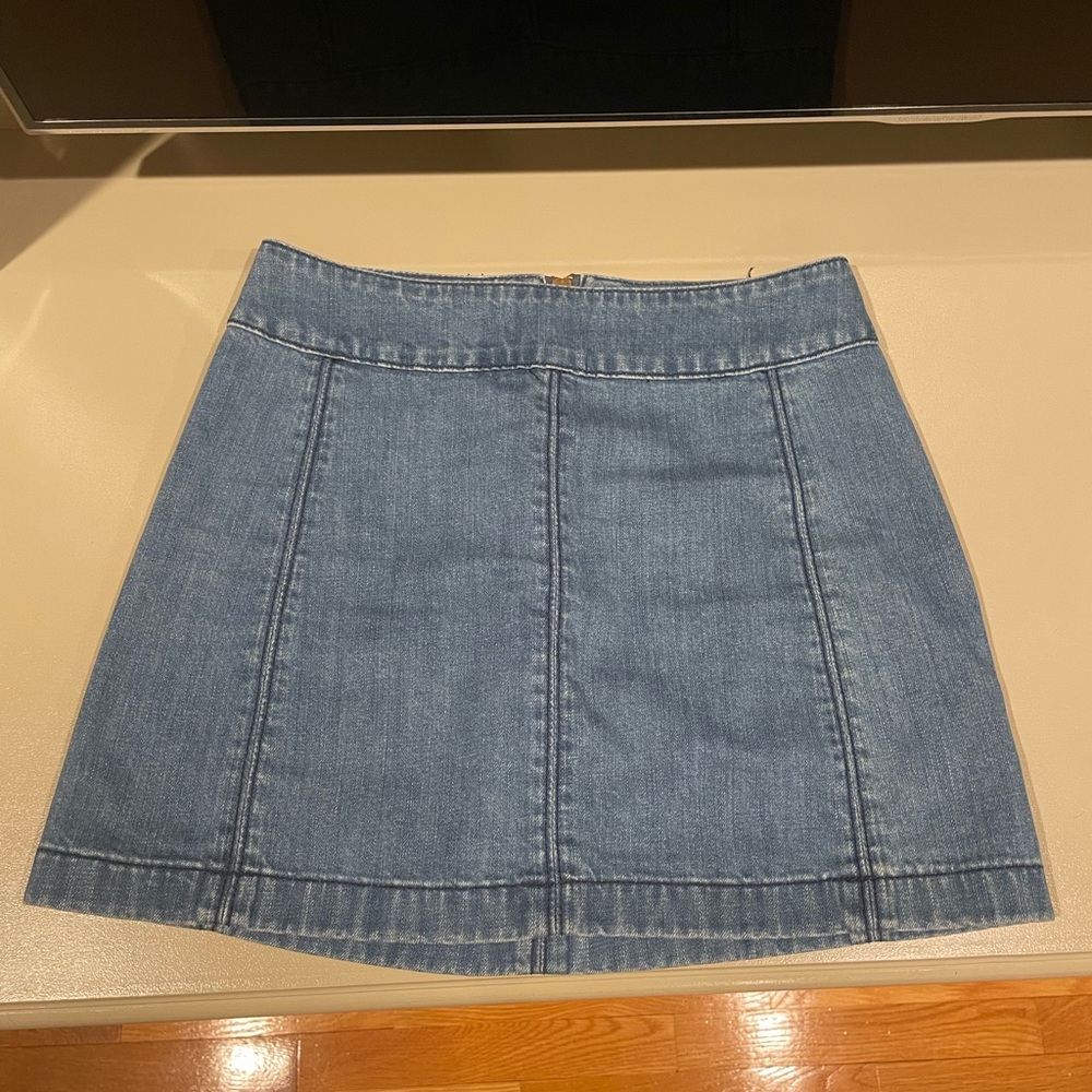 Free People Denim Skirt